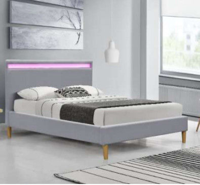 ন্যূনতম সমসাময়িক LED গৃহসজ্জার সামগ্রী বিছানা সহজে কাস্টমাইজড আকার একত্রিত করা